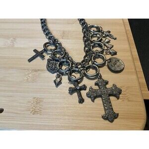 Costume Cross/Charms Necklace